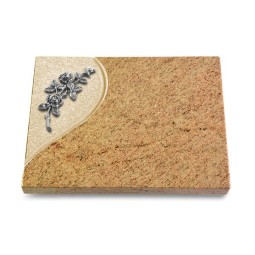 Grabtafel Kashmir Folio Rose 5 (Alu)