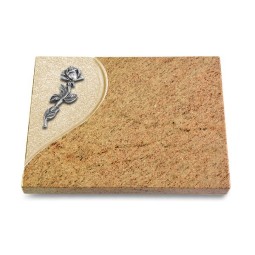 Grabtafel Kashmir Folio Rose 7 (Alu)