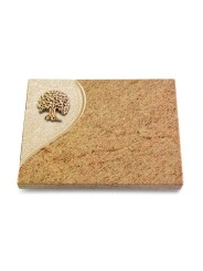 Grabtafel Kashmir Folio Baum 3 (Bronze)