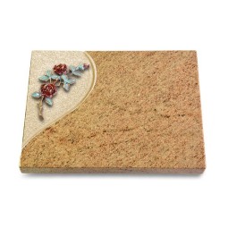 Grabtafel Kashmir Folio Rose 3 (Color)