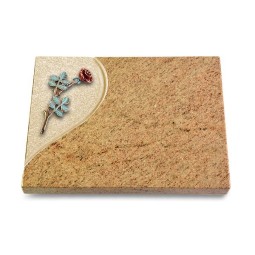 Grabtafel Kashmir Folio Rose 4 (Color)