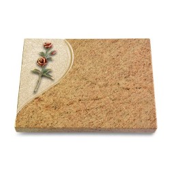 Grabtafel Kashmir Folio Rose 6 (Color)