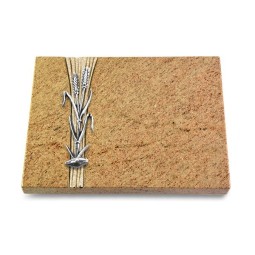 Grabtafel Kashmir Strikt Ähren 2 (Alu)