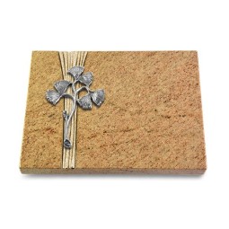 Grabtafel Kashmir Strikt Gingozweig 1 (Alu)