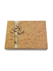 Grabtafel Kashmir Strikt Gingozweig 1 (Bronze)