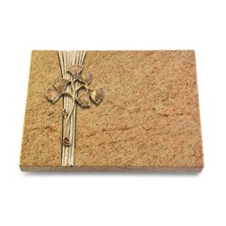Grabtafel Kashmir Strikt Gingozweig 1 (Bronze)