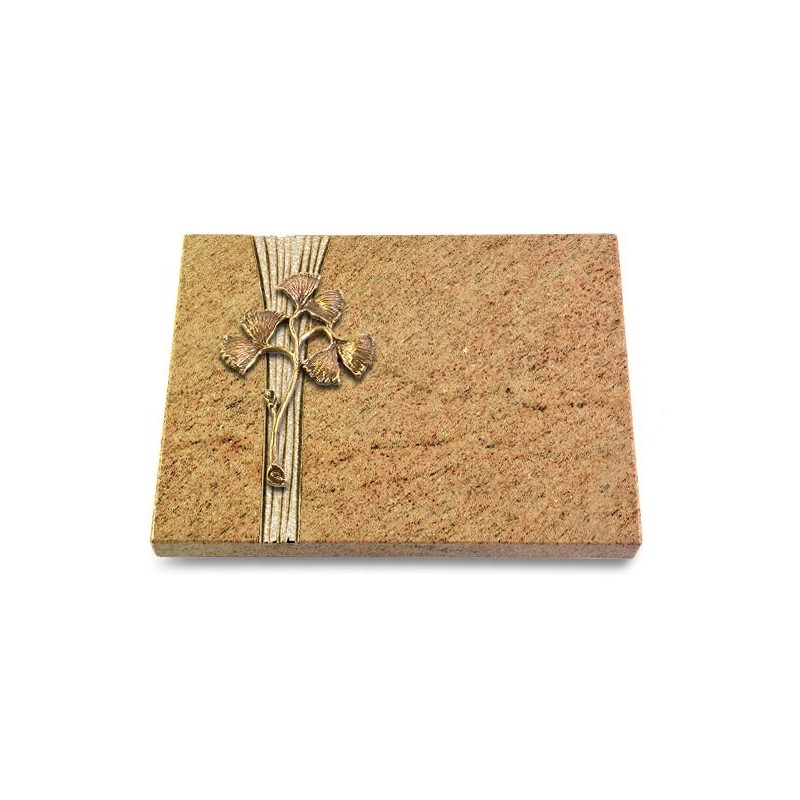 Grabtafel Kashmir Strikt Gingozweig 1 (Bronze)