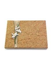 Grabtafel Kashmir Strikt Orchidee (Color)