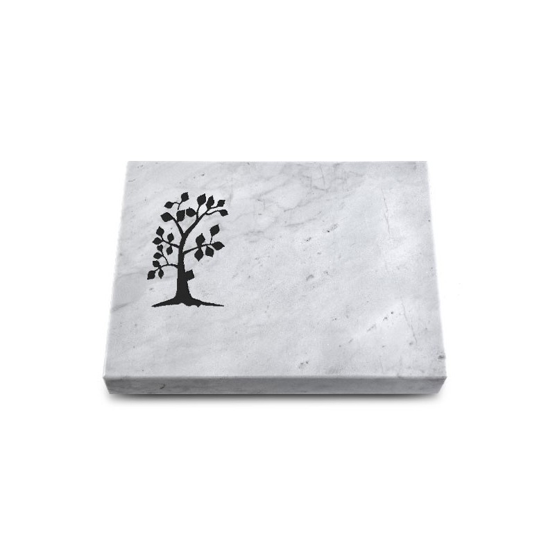 Grabtafel Omega Marmor Pure Baum 1