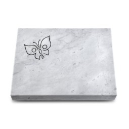 Grabtafel Omega Marmor Pure Papillon