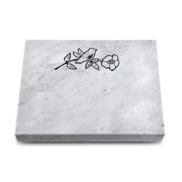 Grabtafel Omega Marmor Pure Rose 1