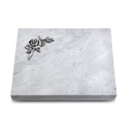 Grabtafel Omega Marmor Pure Rose 1 (Alu)