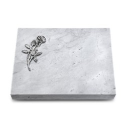 Grabtafel Omega Marmor Pure Rose 6 (Alu)