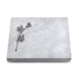 Grabtafel Omega Marmor Pure Rose 9 (Alu)