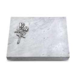 Grabtafel Omega Marmor Pure Rose 11 (Alu)