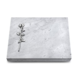 Grabtafel Omega Marmor Pure Rose 12 (Alu)