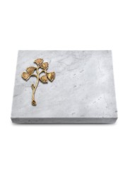 Grabtafel Omega Marmor Pure Gingozweig 1 (Bronze)