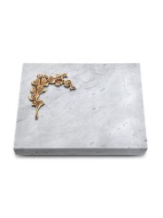 Grabtafel Omega Marmor Pure Gingozweig 2 (Bronze)