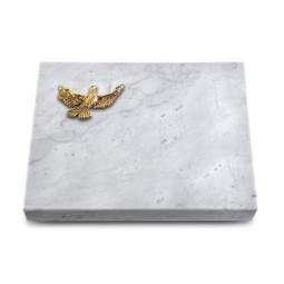 Grabtafel Omega Marmor Pure Taube (Bronze)