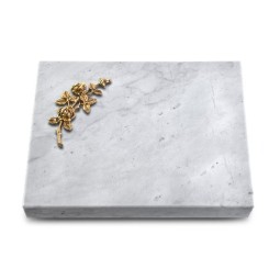 Grabtafel Omega Marmor Pure Rose 5 (Bronze)