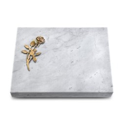 Grabtafel Omega Marmor Pure Rose 6 (Bronze)