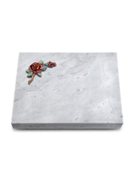 Grabtafel Omega Marmor Pure Rose 1 (Color)