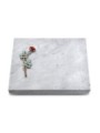 Grabtafel Omega Marmor Pure Rose 4 (Color)