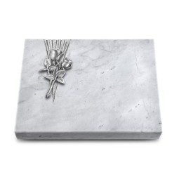 Grabtafel Omega Marmor Delta Rose 11 (Alu)