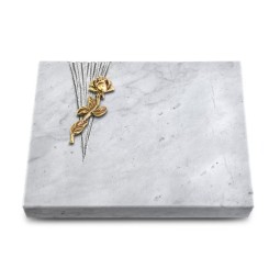 Grabtafel Omega Marmor Delta Rose 7 (Bronze)