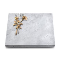 Grabtafel Omega Marmor Delta Rose 10 (Bronze)