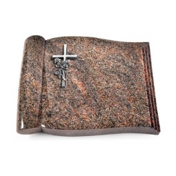 Grabbuch Biblos/Himalaya Kreuz/Rosen (Alu)