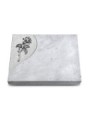 Grabtafel Omega Marmor Folio Rose 2 (Alu)