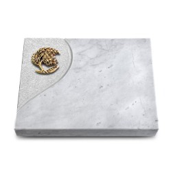 Grabtafel Omega Marmor Folio Baum 1 (Bronze)