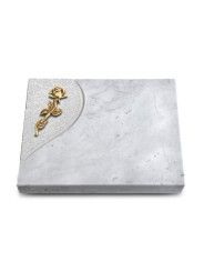 Grabtafel Omega Marmor Folio Rose 7 (Bronze)
