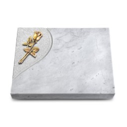 Grabtafel Omega Marmor Folio Rose 8 (Bronze)