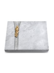 Grabtafel Omega Marmor Strikt Maria (Bronze)