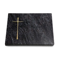 Grabtafel Orion Pure Kreuz 2 (Bronze)