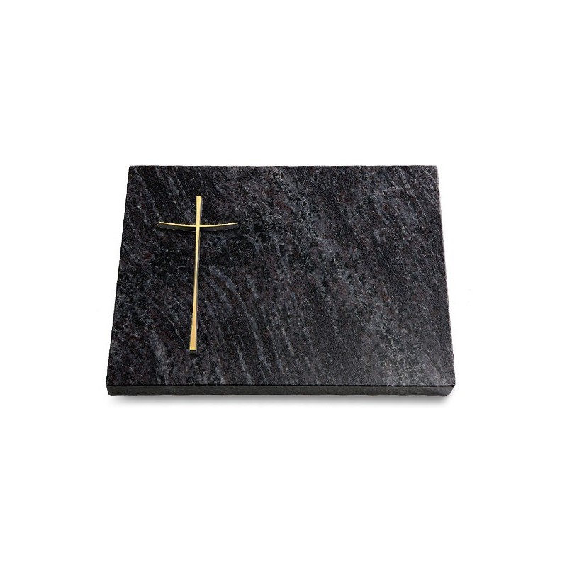 Grabtafel Orion Pure Kreuz 2 (Bronze)