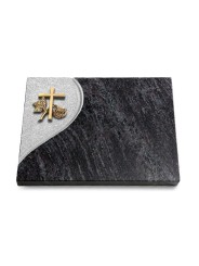 Grabtafel Orion Folio Kreuz 1 (Bronze)