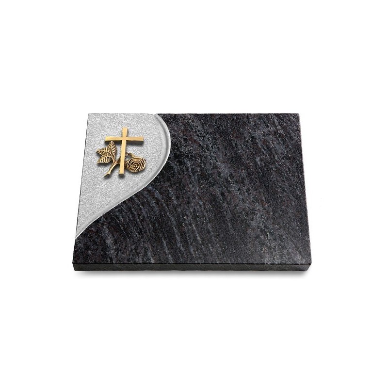 Grabtafel Orion Folio Kreuz 1 (Bronze)