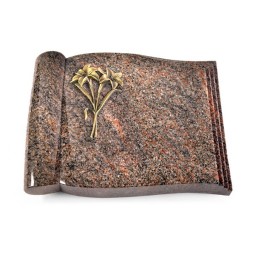 Grabbuch Biblos/Himalaya Lilie (Bronze)