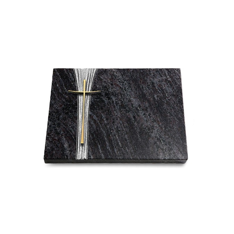 Grabtafel Orion Strikt Kreuz 2 (Bronze)