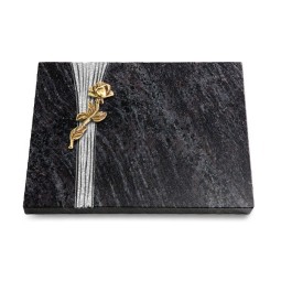 Grabtafel Orion Strikt Rose 7 (Bronze)