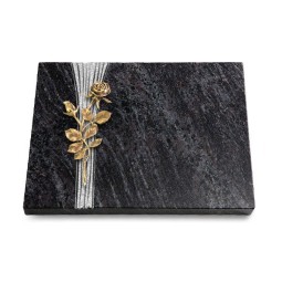 Grabtafel Orion Strikt Rose 13 (Bronze)