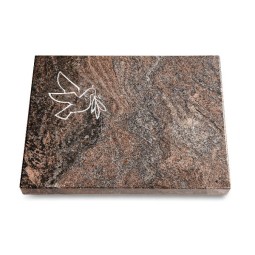 Grabtafel Paradiso Pure Taube 1