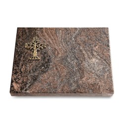 Grabtafel Paradiso Pure Baum 2 (Bronze)