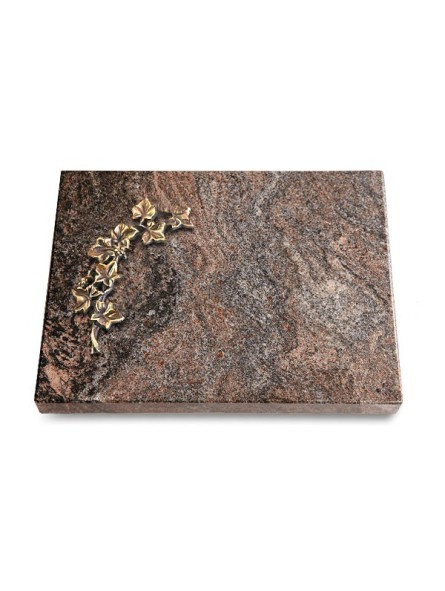 Grabtafel Paradiso Pure Efeu (Bronze)