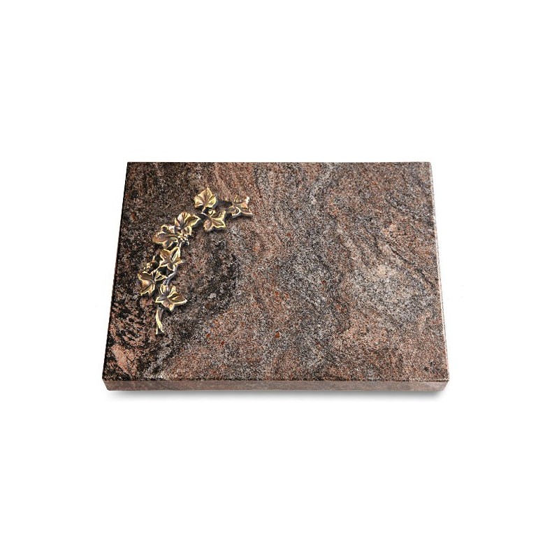 Grabtafel Paradiso Pure Efeu (Bronze)