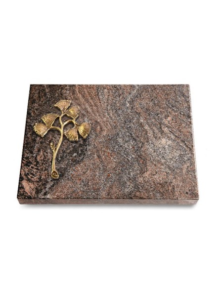 Grabtafel Paradiso Pure Gingozweig 1 (Bronze)