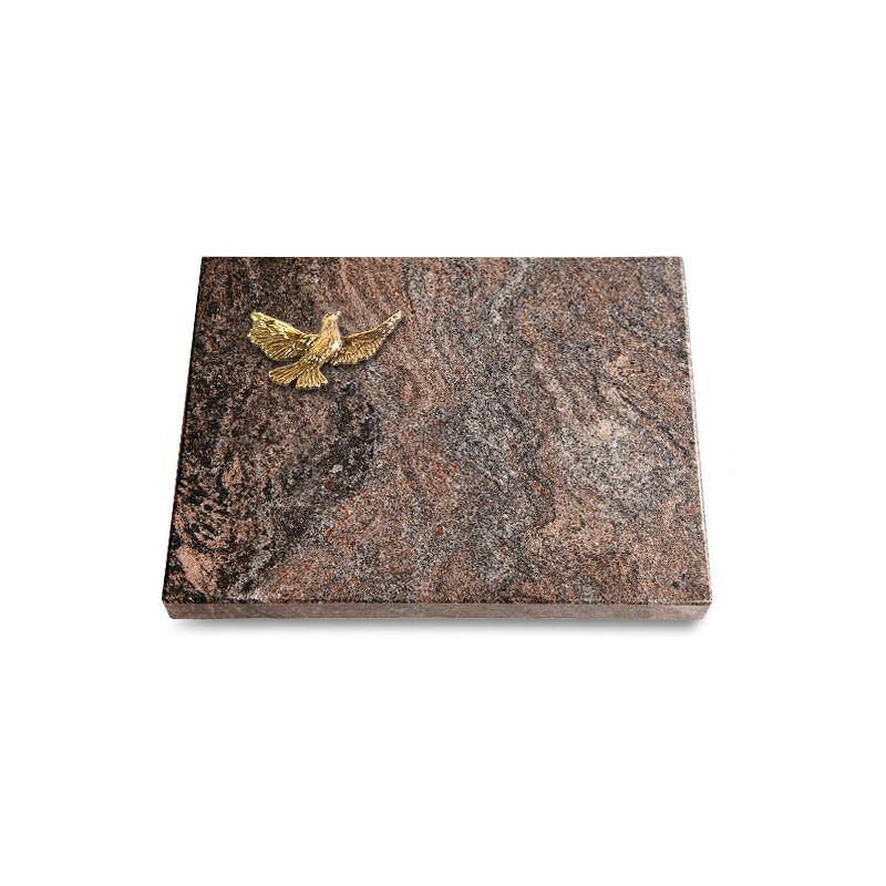 Grabtafel Paradiso Pure Taube (Bronze)